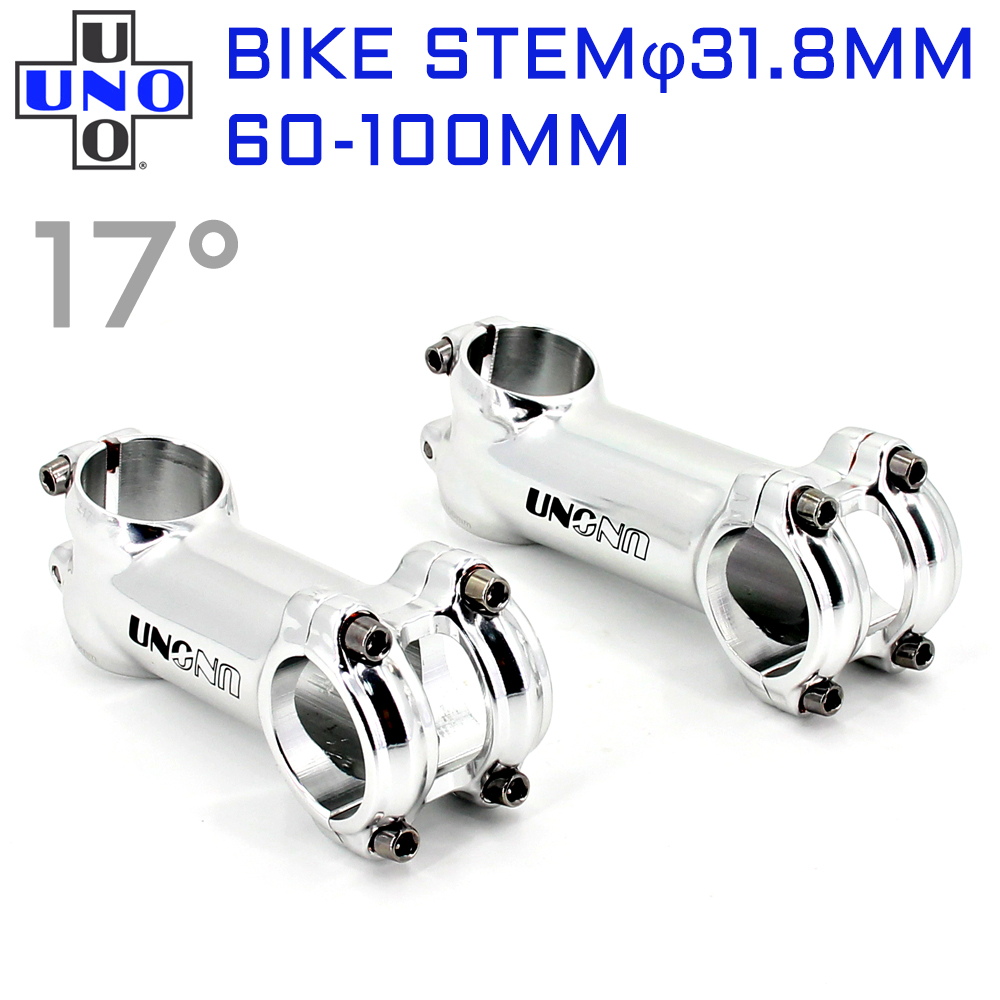Stem Extender Tube - UNOแผนที่จักรยาน17องศาMTB Stem 31.8x 60-100มมจักรยานStem Riser Extenderจักรยานอุปกรณ์เสริมhandlebar