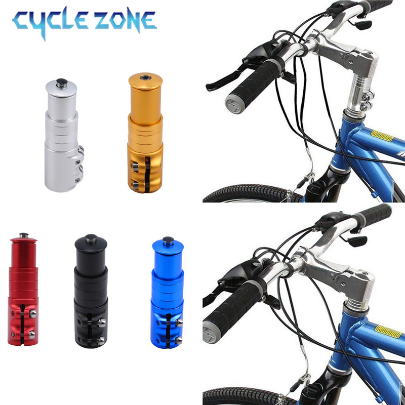 Stem Extender Tube - อลูมิเนียมอัลลอยด์จักรยานส้อมด้านหน้าหัวหลอด Heightener MTB ROAD BIKE Fork