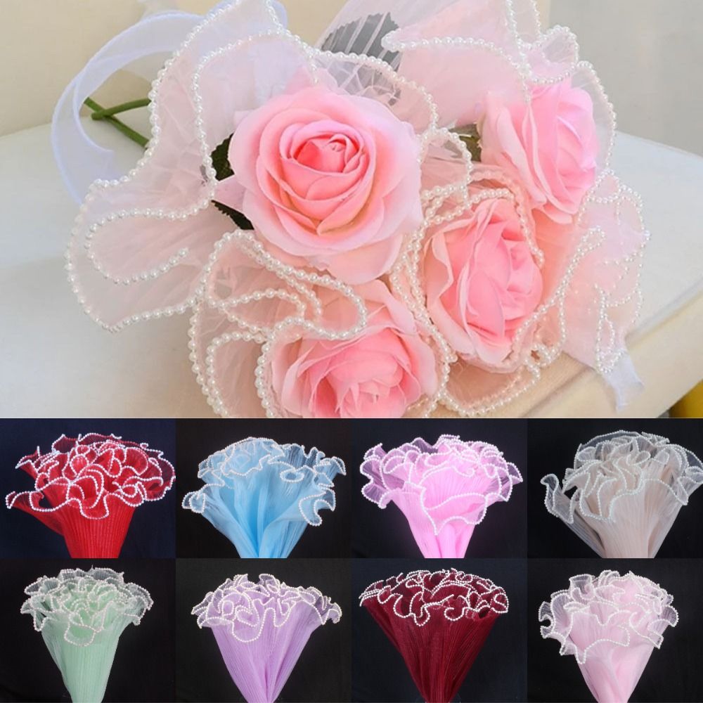 วัสดุตาข่ายลูกไม้ลายคลื่นมุกสำ - Florist Supply House บทวิจารณ์และราคา