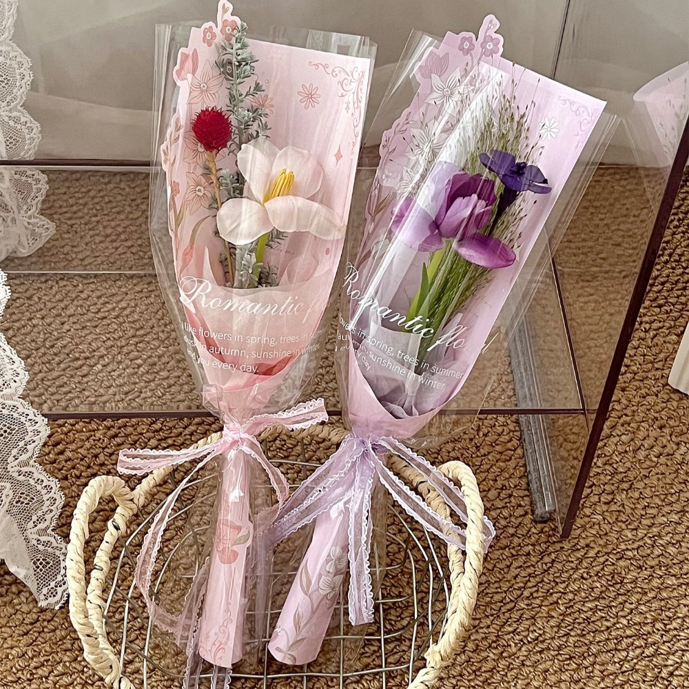 ถุงบรรจุภัณฑ์ดอกไม้แบบใส 10 ชิ - Florist Supply House บทวิจารณ์และราคา
