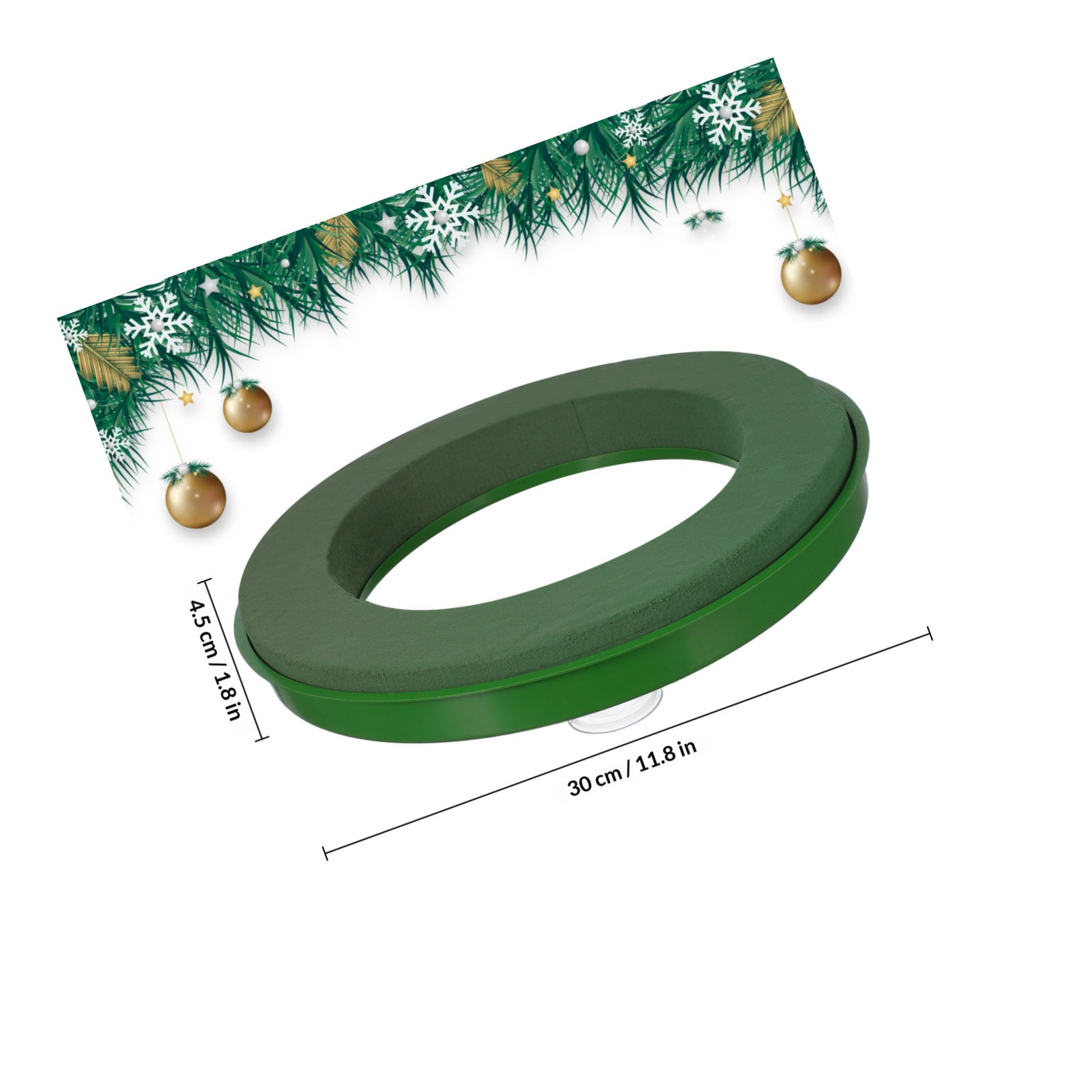 โฟมดอกไม้ขนาดเล็กแบบวงแหวนพร้อ - Supply For Florist บทวิจารณ์และราคา