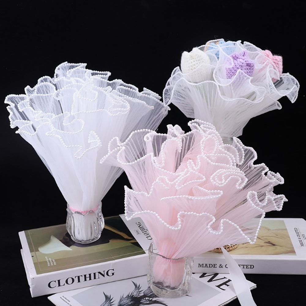 ผ้าตาข่ายลูกไม้ลายคลื่นมุกสำหร - Florist Supply House บทวิจารณ์และราคา