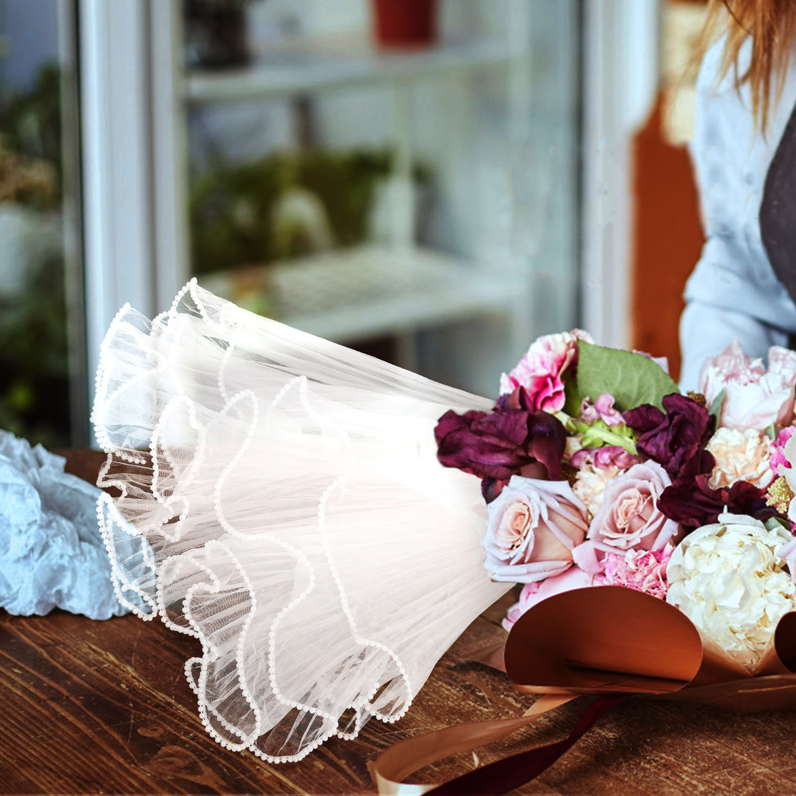 ตาข่ายห่อดอกไม้แบบมุก อเนกประส - Supply For Florist บทวิจารณ์และราคา