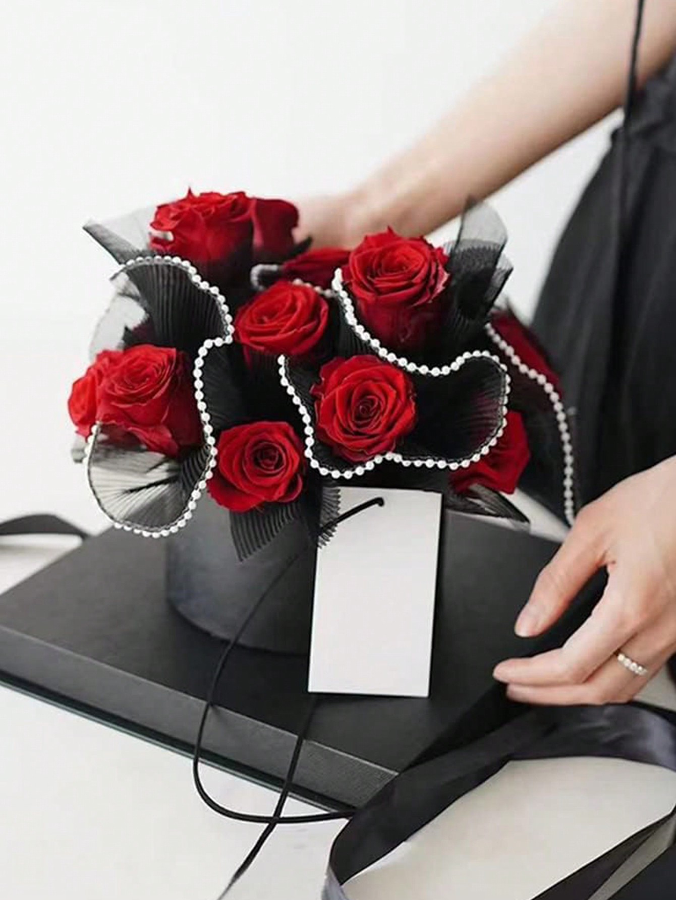 กระดาษตาข่ายห่อดอกไม้ขอบมุกเที - Supply For Florist บทวิจารณ์และราคา