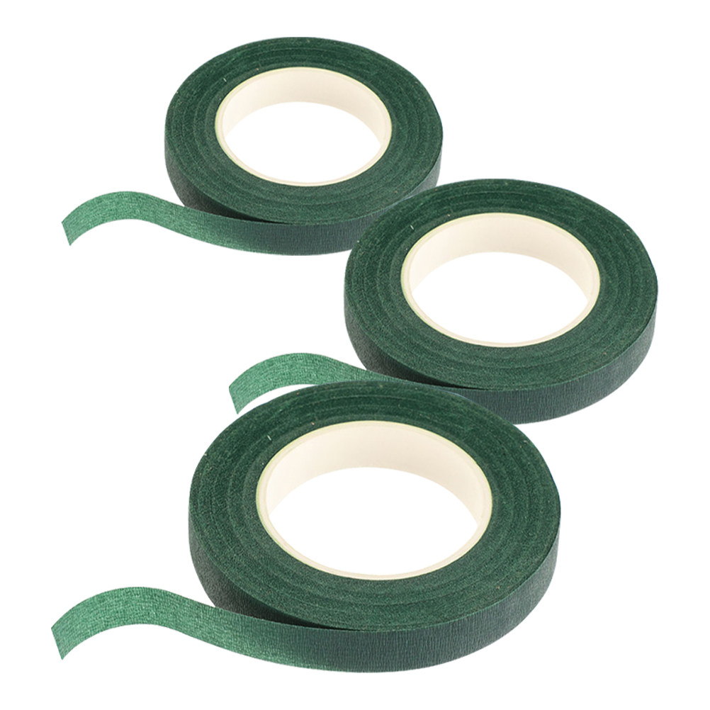 เทปดอกไม้สีเขียว 3 ชิ้น สำหรับ - Supply For Florist บทวิจารณ์และราคา