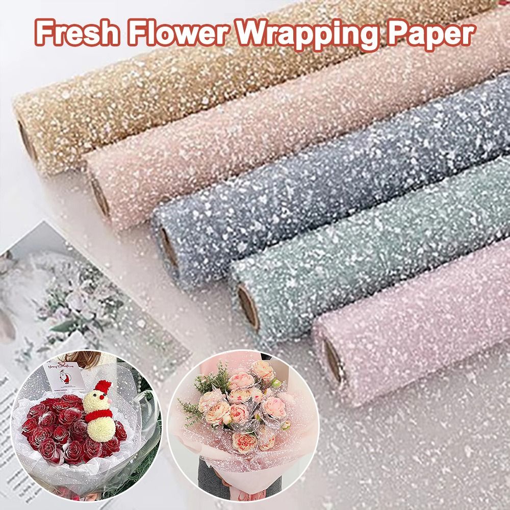กระดาษห่อดอกไม้ลายเกล็ดหิมะ กว - Florist Supply House บทวิจารณ์และราคา